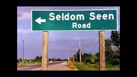 He seldom