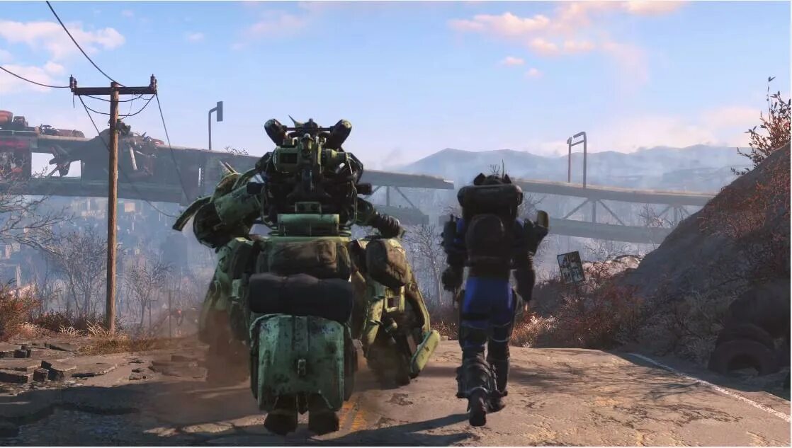 Fallout trailer. Автоматрон Fallout 4. Fallout 4 дополнения Automatron. Fallout 4 трейлер. Fallout 4 роботы Штурмотрон.