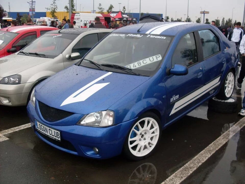 Тюнинг рено логан 1 поколения фото Хочу такой спойлер! Renault Logan (1G), 1,6 л, 2007 года тюнинг DRIVE2