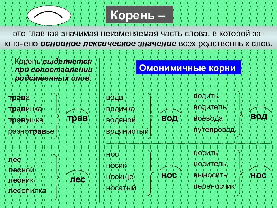 Морфемой выражающей основное лексическое значение