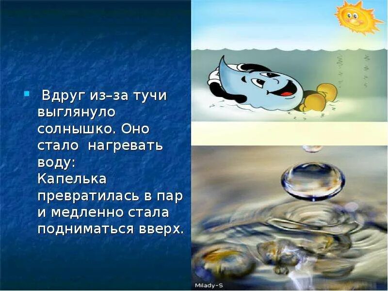 Выглянуло из за туч падеж. Путешествие капельки круговорот воды в природе. Путешествие капли воды сочинение. Путешествие капельки воды в природе сказка. Путешествие капельки воды презентация.