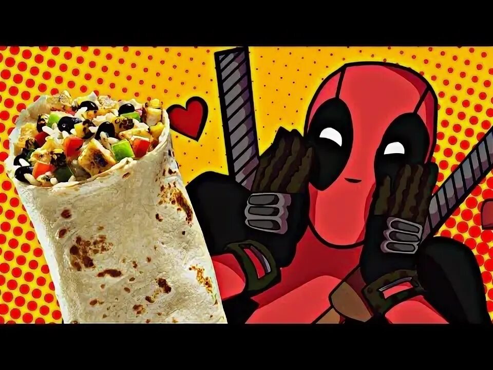 Дэдпул и еда. Дэдпул с чимичангами. Deadpool art чимичанги. Чимичанга дэдпул. Супергерои с едой.