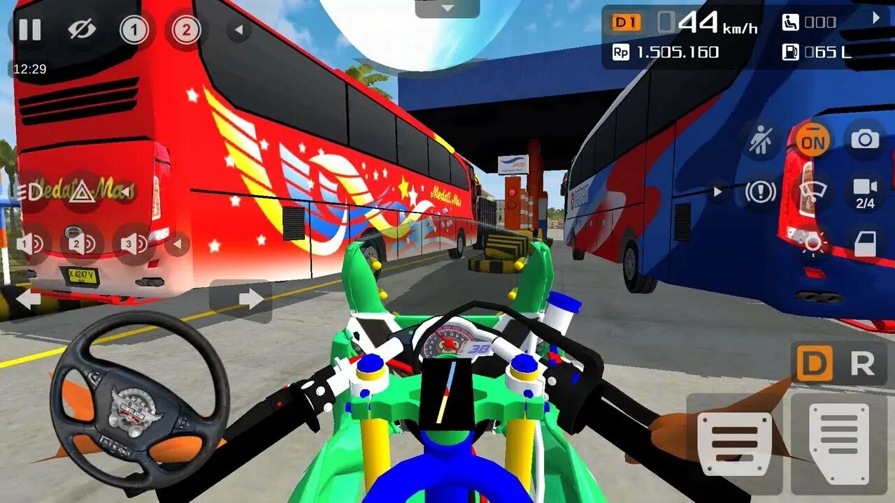 Drag simulator. Drag simulator