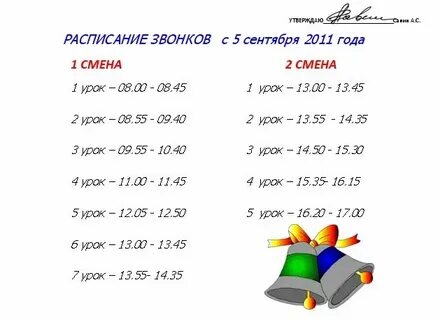 Во сколько кончается 8 урок в школе
