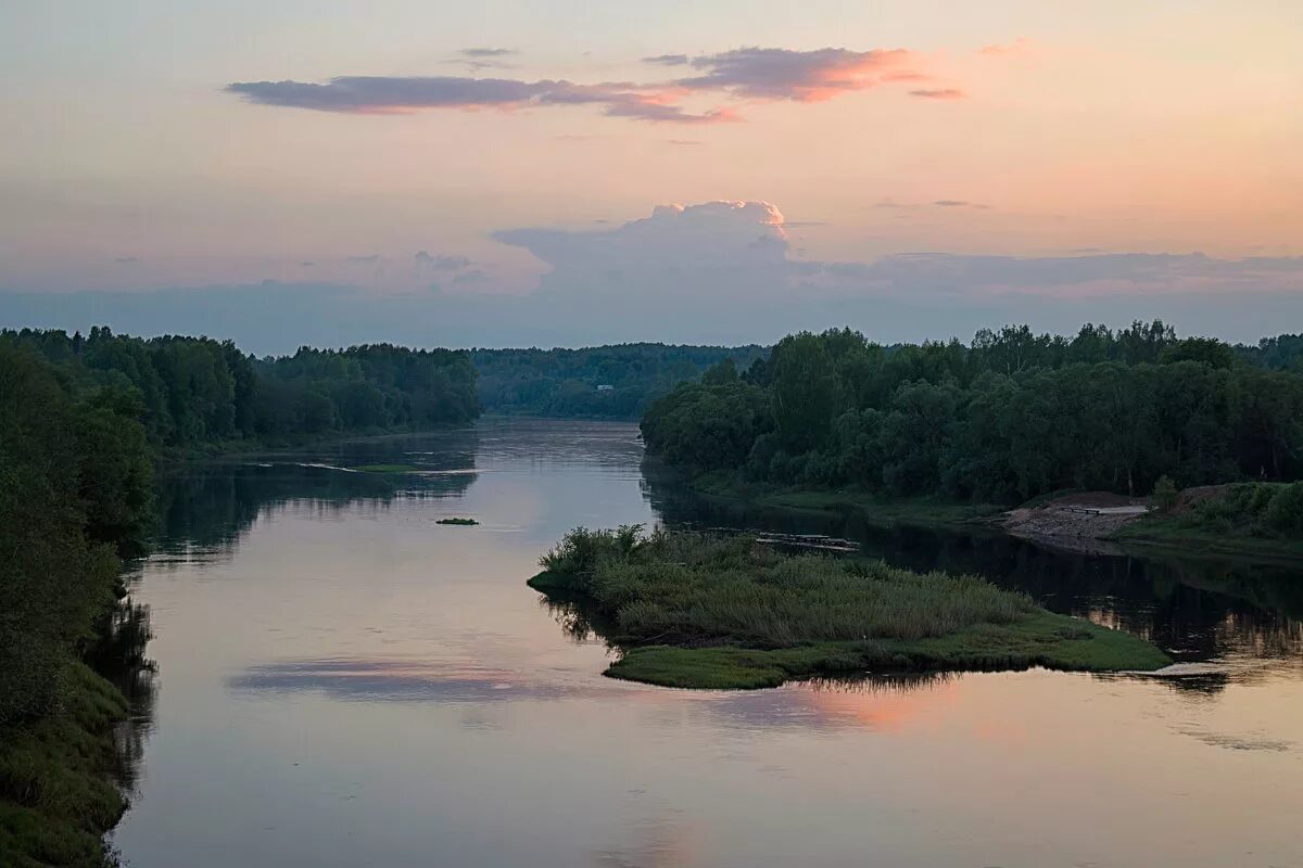 Река западная двина