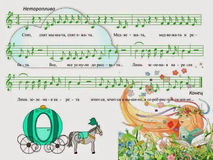 Зеленая карета Ноты для фортепиано. Зелёная карета песня Ноты для фортепиано. Зеленая карета аккорды. Ноты зеленая зеленая карета. Слушать колыбельную зеленая