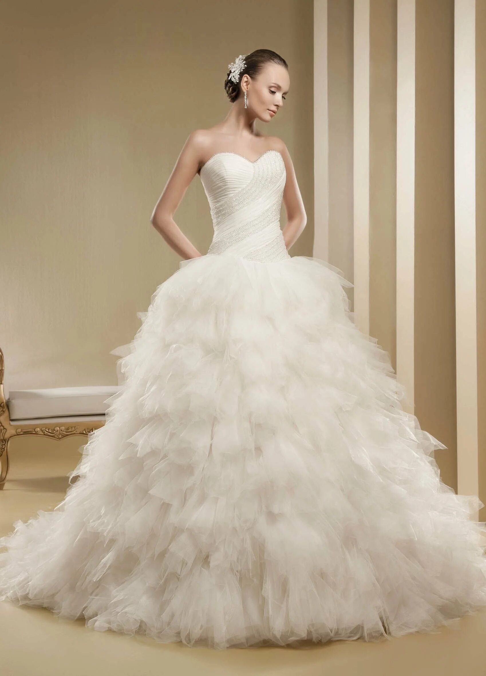 Свадебные платья пышные. Gelinlikler 2021. Роскошные свадебные платья. Свадебное платье с пышными рукавами. Свадебное платье crystal design soprano.