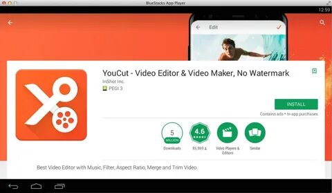 Youcut video editor на компьютер