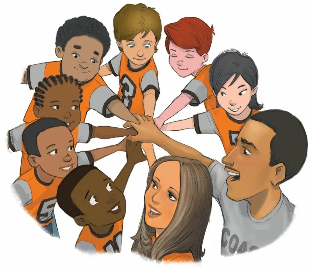 To be a team player. Мультяшные команды. team cartoon. команда мечты картинки прикольные. team.