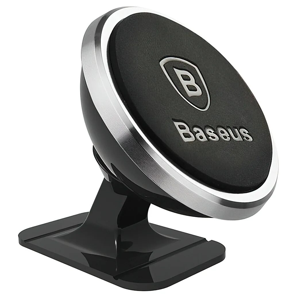 Магнитный держатель Baseus 360-degree rotation Magnetic Mount Holder Luxury. Автомобильный держатель магнитный Baseus 360-degree Silver. Магнитный держатель для телефона в автомобиль Baseus. Автомобильный держатель "Baseus" [Sudz-a0s] <Black/Silver>.