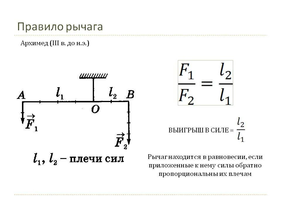 Закон рычага физика. Рычаг закон рычага формула. Рычаг Архимеда формула. Правило рычага формула. Какая ошибка допущена на рисунке физика