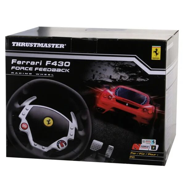 Thrustmaster ferrari force. Thrustmaster. Руль Ferrari f430 Force feedback Racing Wheel (PC). Игровой руль Ferrari f430. Руль Феррари Thrustmaster f430. Thrustmaster Ferrari 430 Wheel.