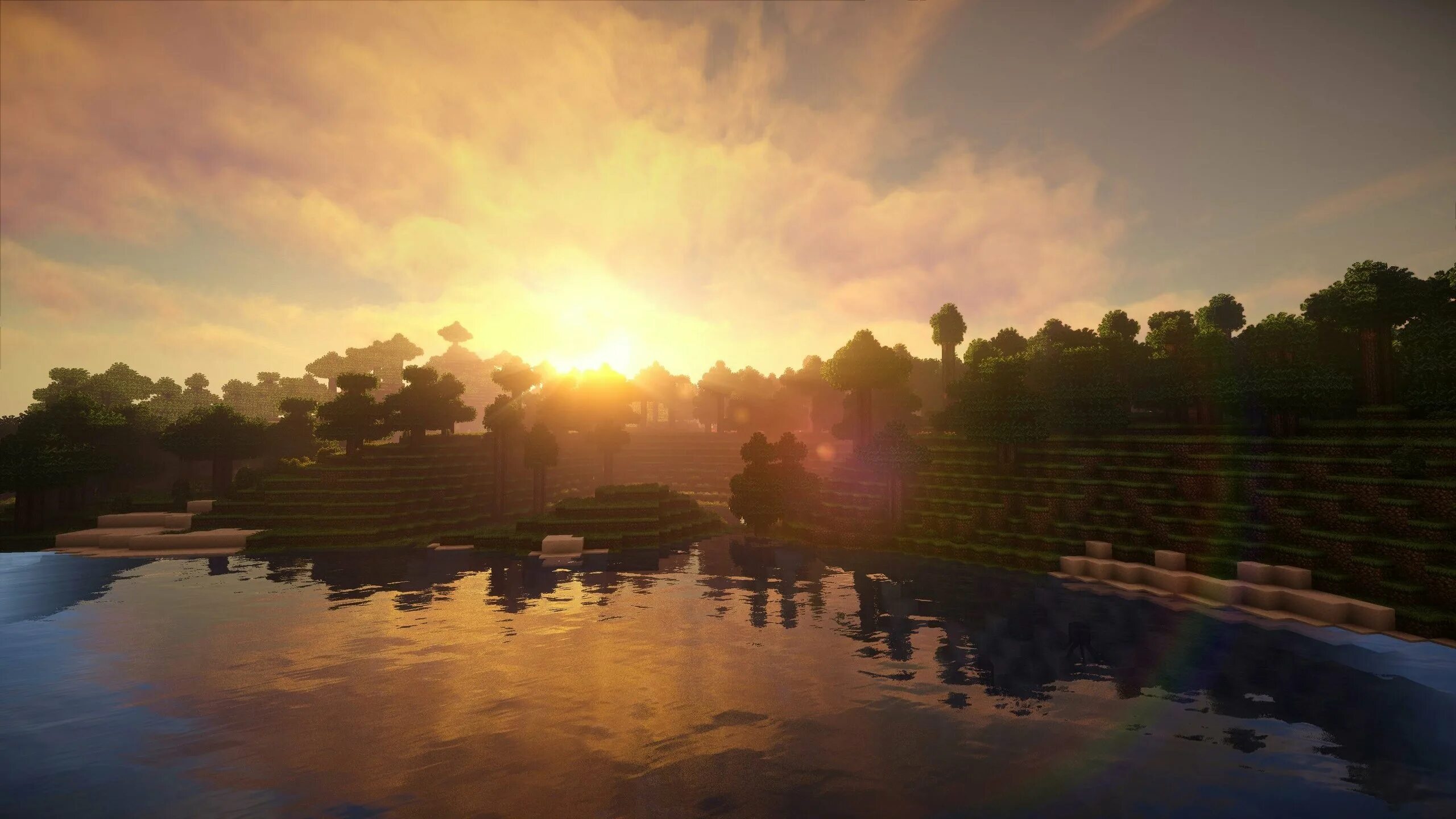 Bliss shaders distant horizons. Шейдеры Sildurs vibrant Shaders 1.12.2. Майнкрафт фон шейдшейдеры. Красивый пейзаж в МАЙНКРАФТЕ.