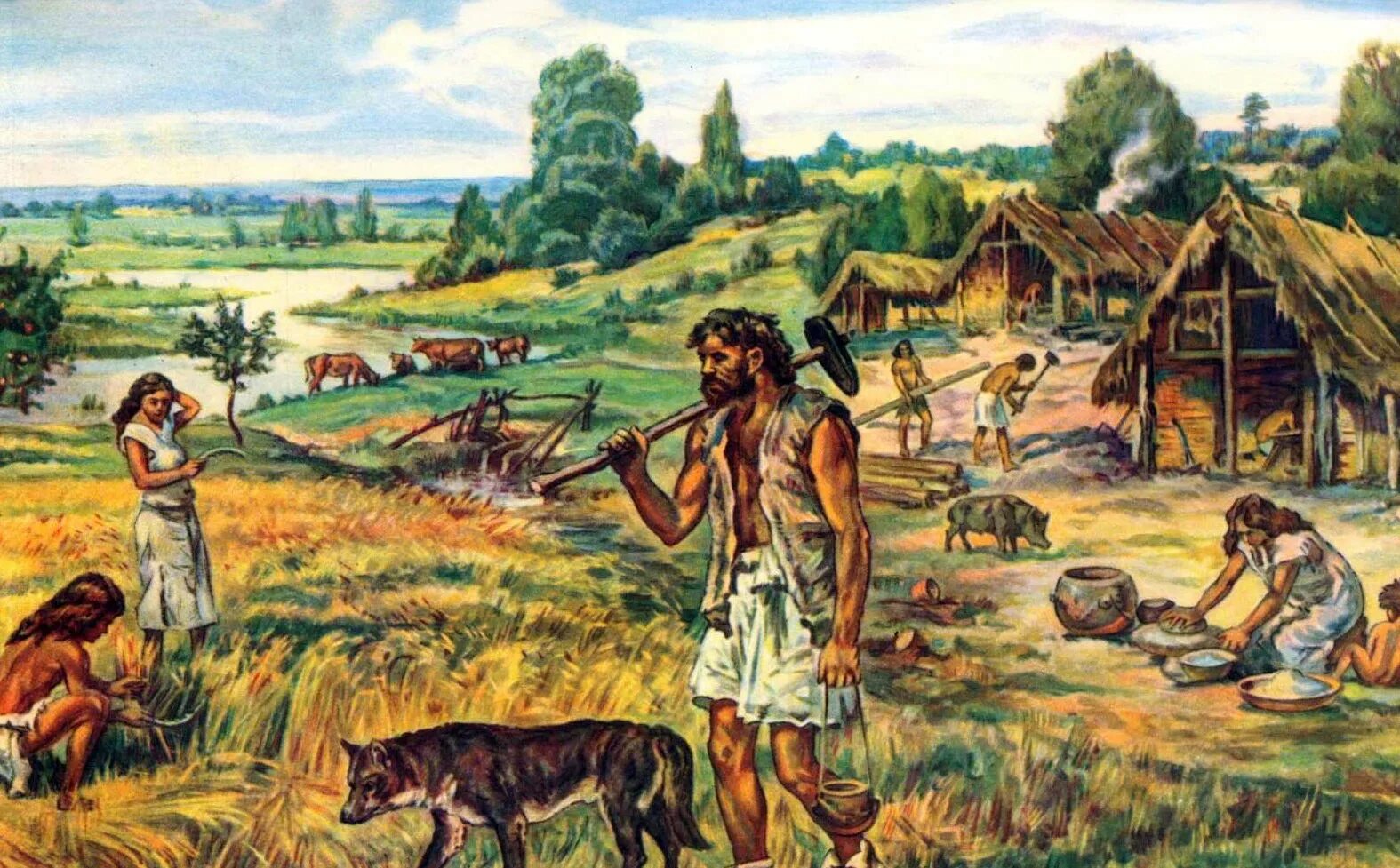 Деревня земледельцев