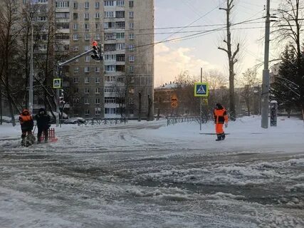 Перекресток лед