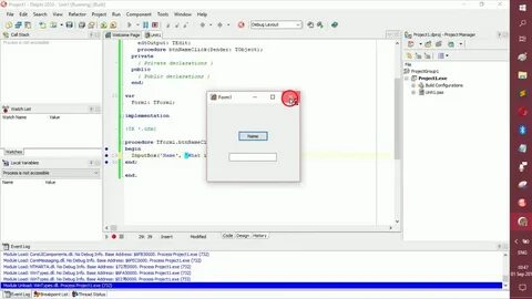 Delphi address