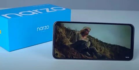 Narzo 50 экран