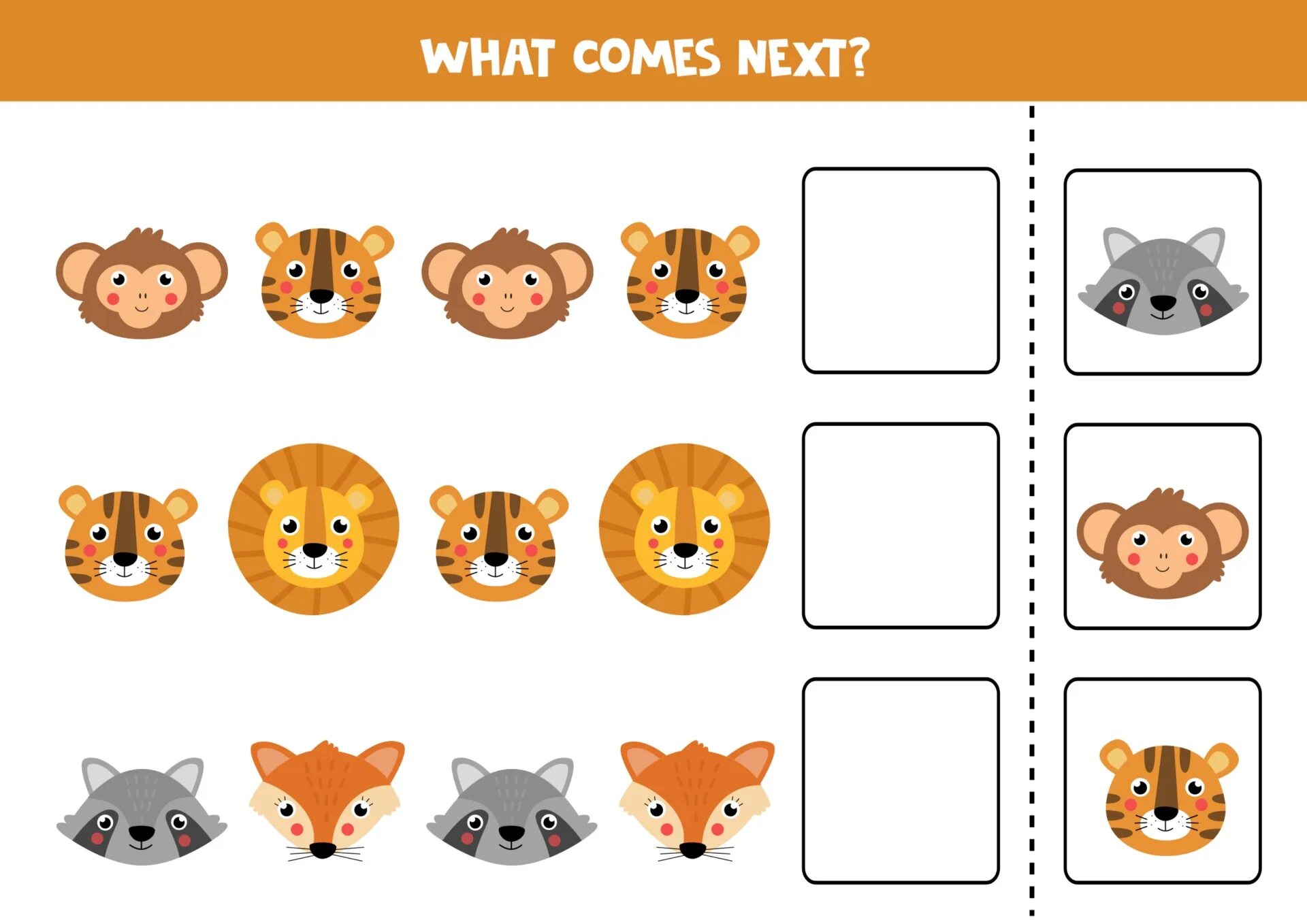 What comes next. Guess what comes next.. What's come next. What comes next logical pattern Kids.