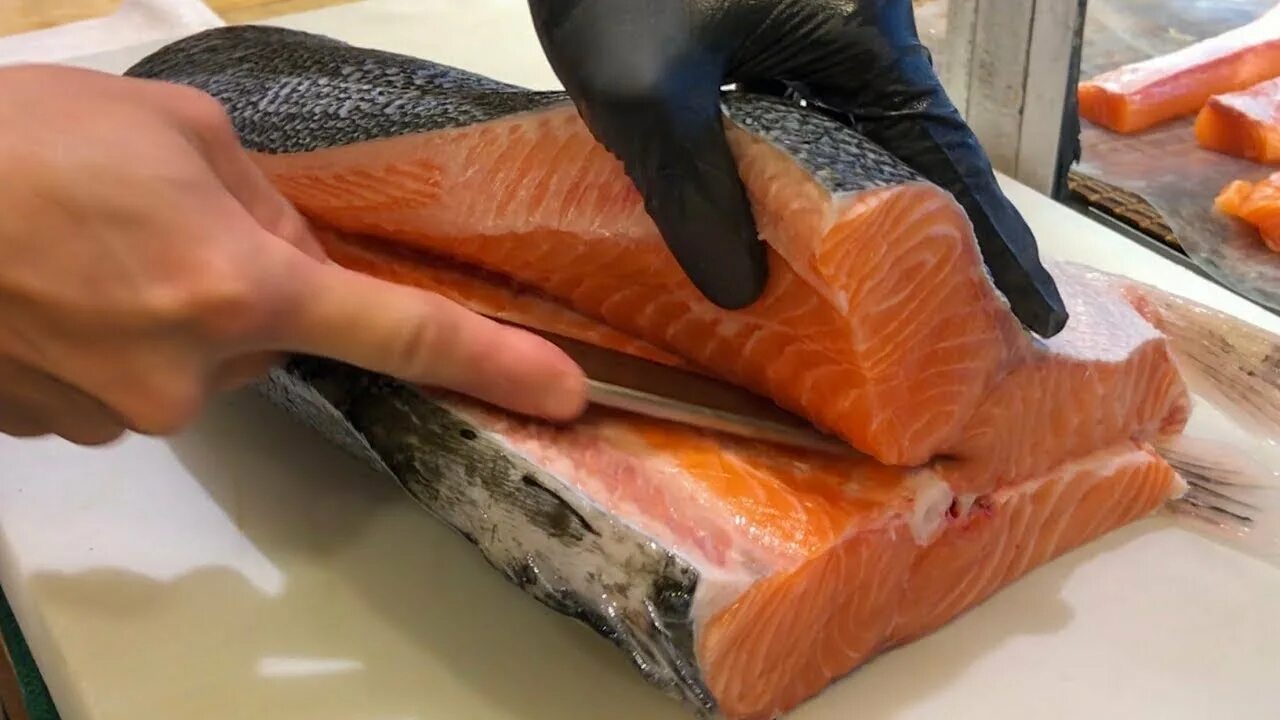 How is salmon harvest farming and manufacturing technology you have to see - You