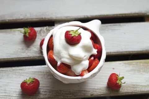 Strawberry cream