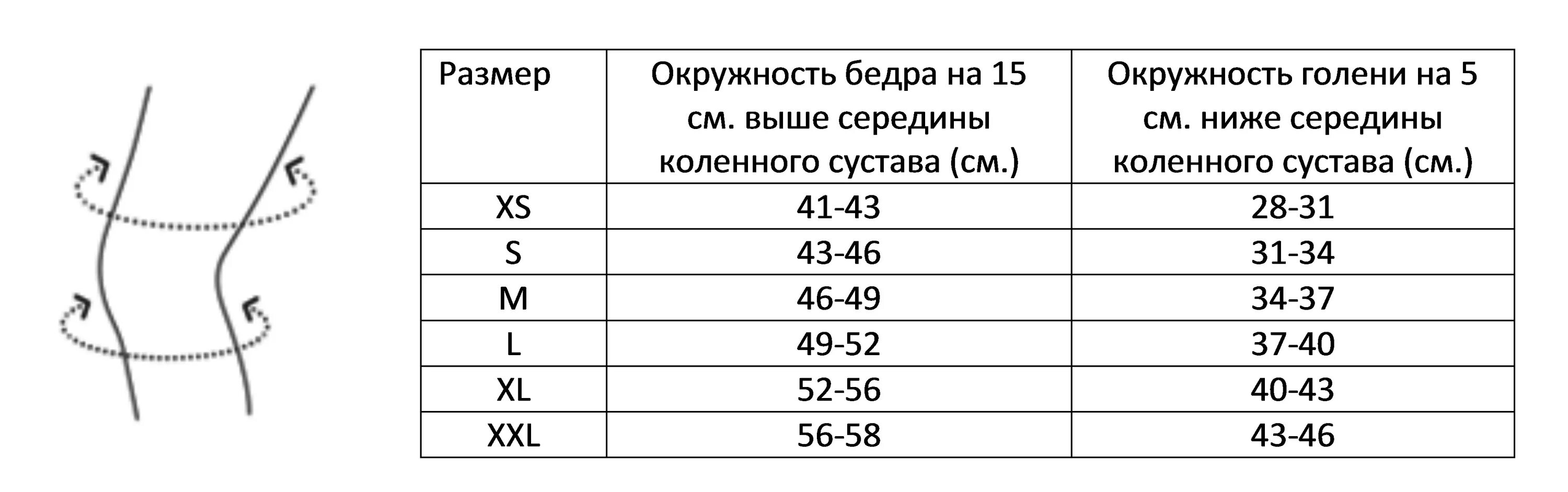 Как определить размер ортеза на колено. DKN-203 наколенник. Как определить размер коленного ортеза. Таблица размеров ортеза Орлетт.