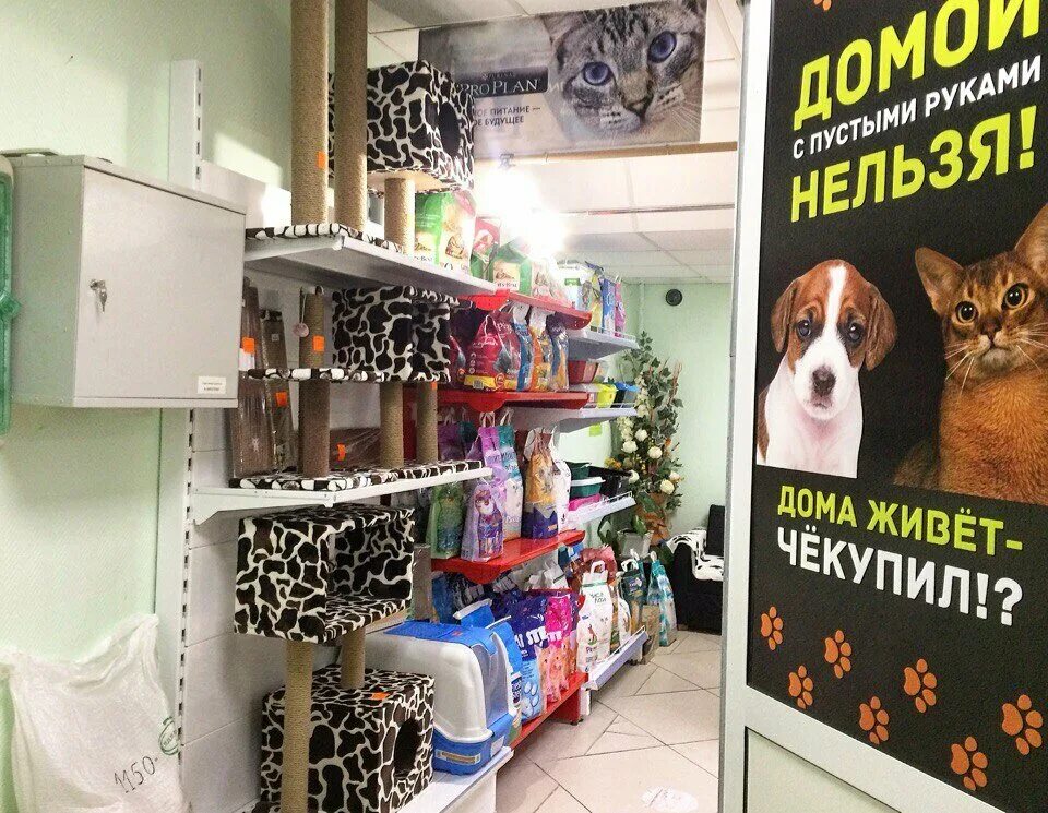 Название магазинов для животных