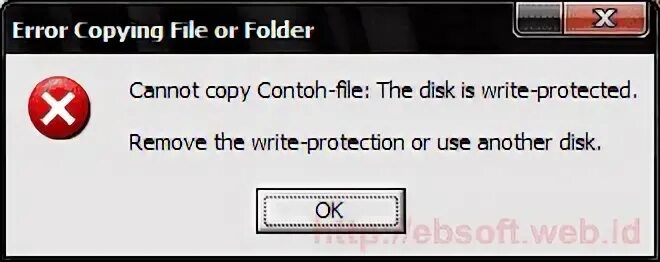 Write error