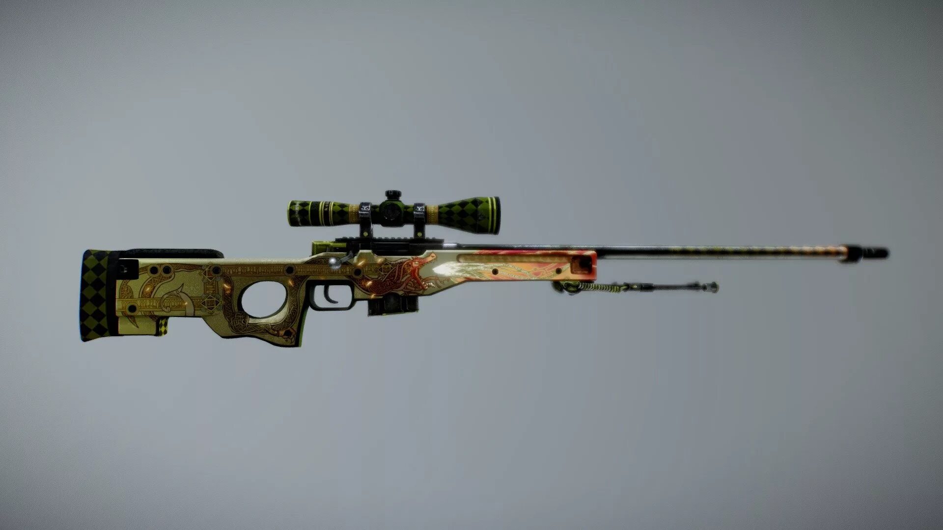 Появление dragon lore. АВМ драгон ЛОР. АВП Драган ЛОР. Скин АВП драгон ЛОР.