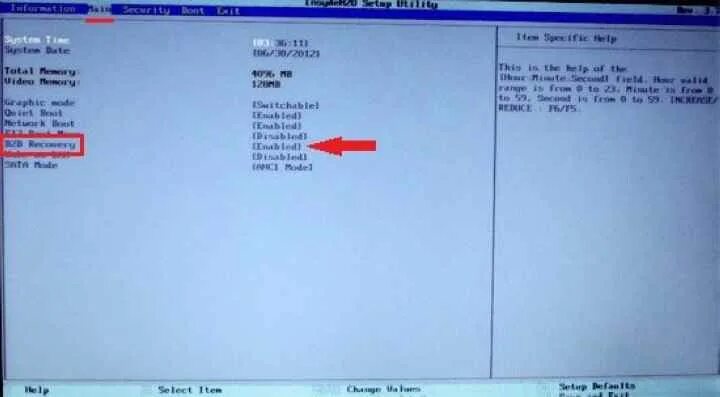 System seems to lack
