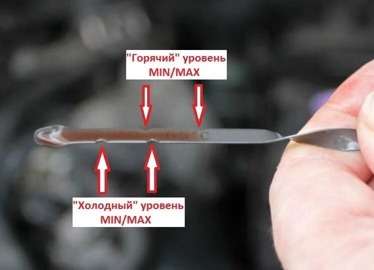 Как проверить масло в двигателе на холодную