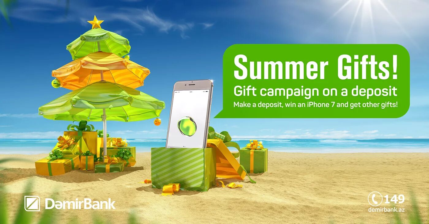 Summer bank. Лето банк. Green Summer advertisements. Bank deposit.