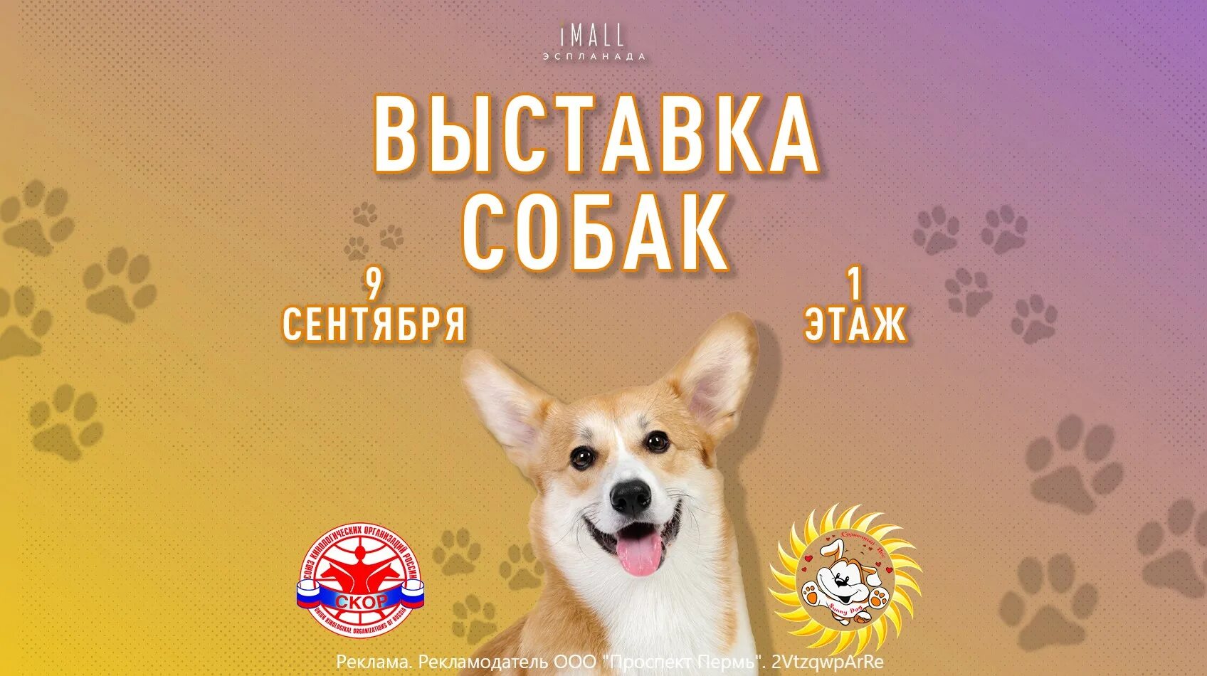 Выставка собак 6 апреля 2024