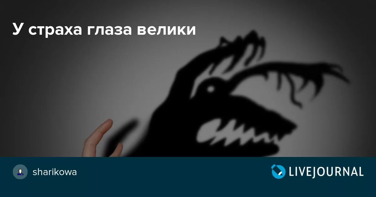 У страха глаза велики м серова. У страха глаза велики. У страха глаза велики пословица.