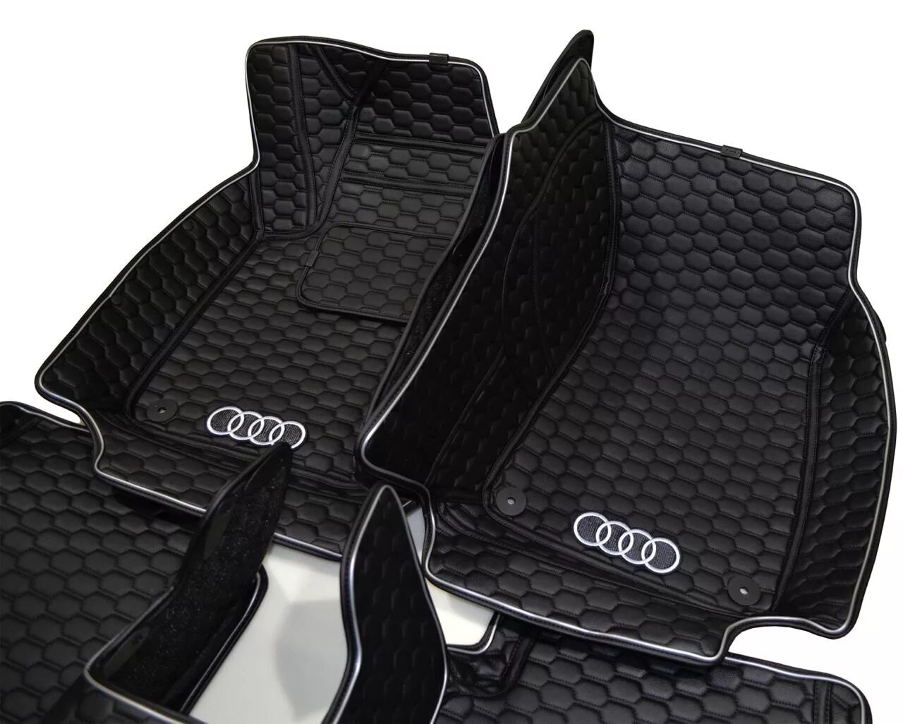 Резиновые коврики высокий борт. 5d коврики Audi a6 c7. Коврики кожа Audi q7. 5d коврики Audi q7. 3d коврики кожаные Audi q5.