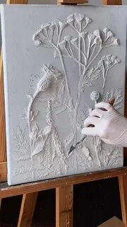 Картины из шпаклевки мастер класс