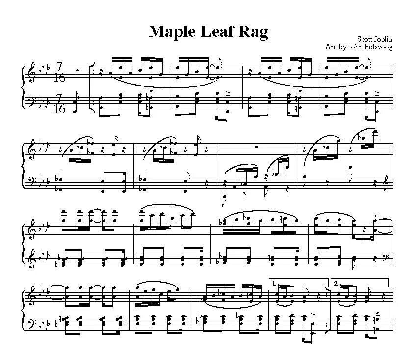 Maple Leaf Rag Ноты. Джоплин кленовый лист Ноты. Скотт Джоплин кленовый лист. Регтайм кленового листа Ноты для фортепиано.