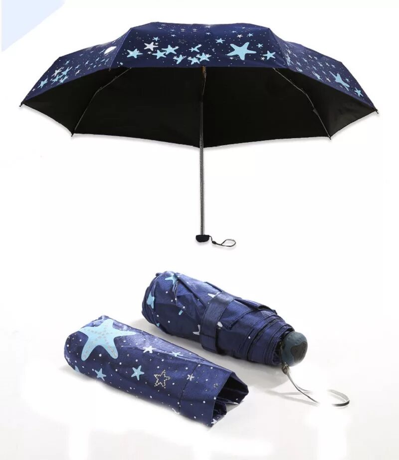 зонты звезд. зонт складной "звездный". зонты звезд. зонт с созвездиями внутри. зонт реверсивный routemark.
