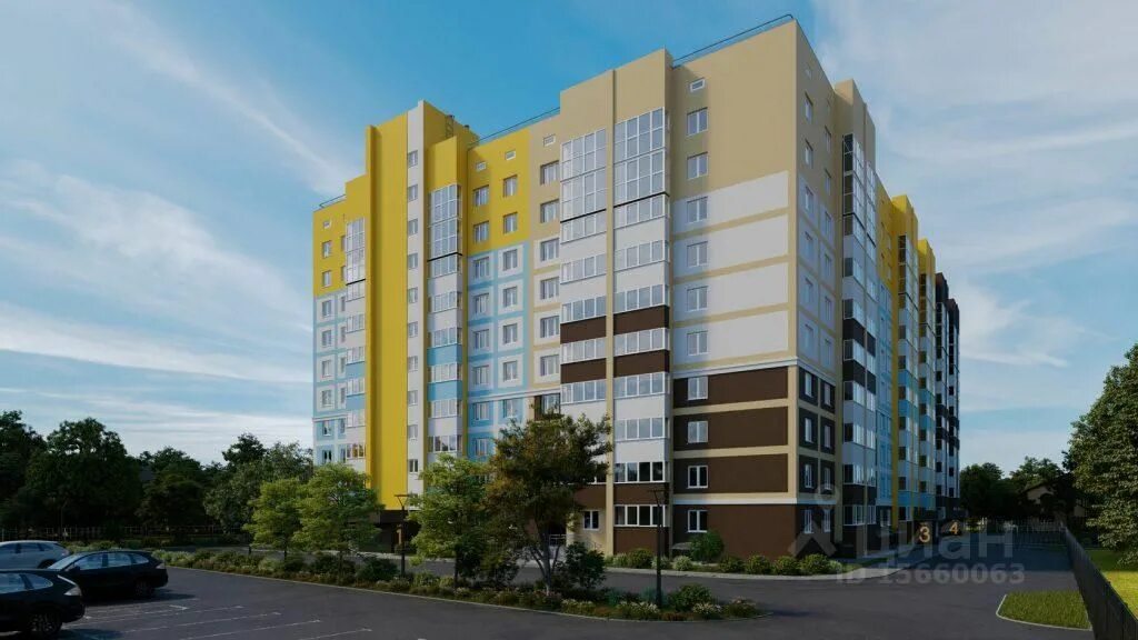Купить 1-комнатную квартиру, 36.84 м² по адресу Пенза, Терновка, улица Терновско