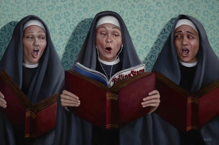 Retro nuns