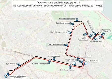 Карта анапы 114 маршрут