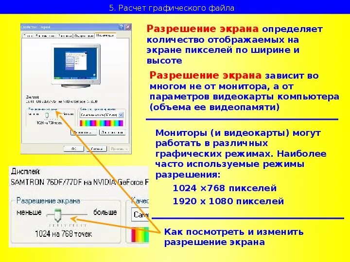 Монитор количество цветов. Разрешения мониторов. Разрешения графических файлов. Разрешение экранного изображения. Пространственное разрешение монитора это рисунок.