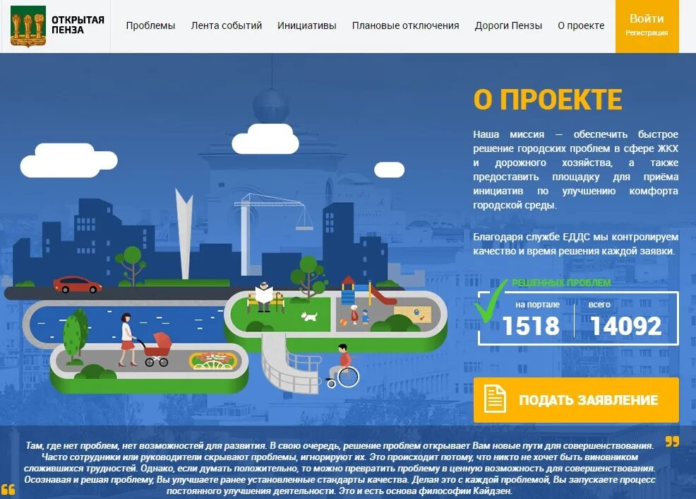 Решение городских проблем