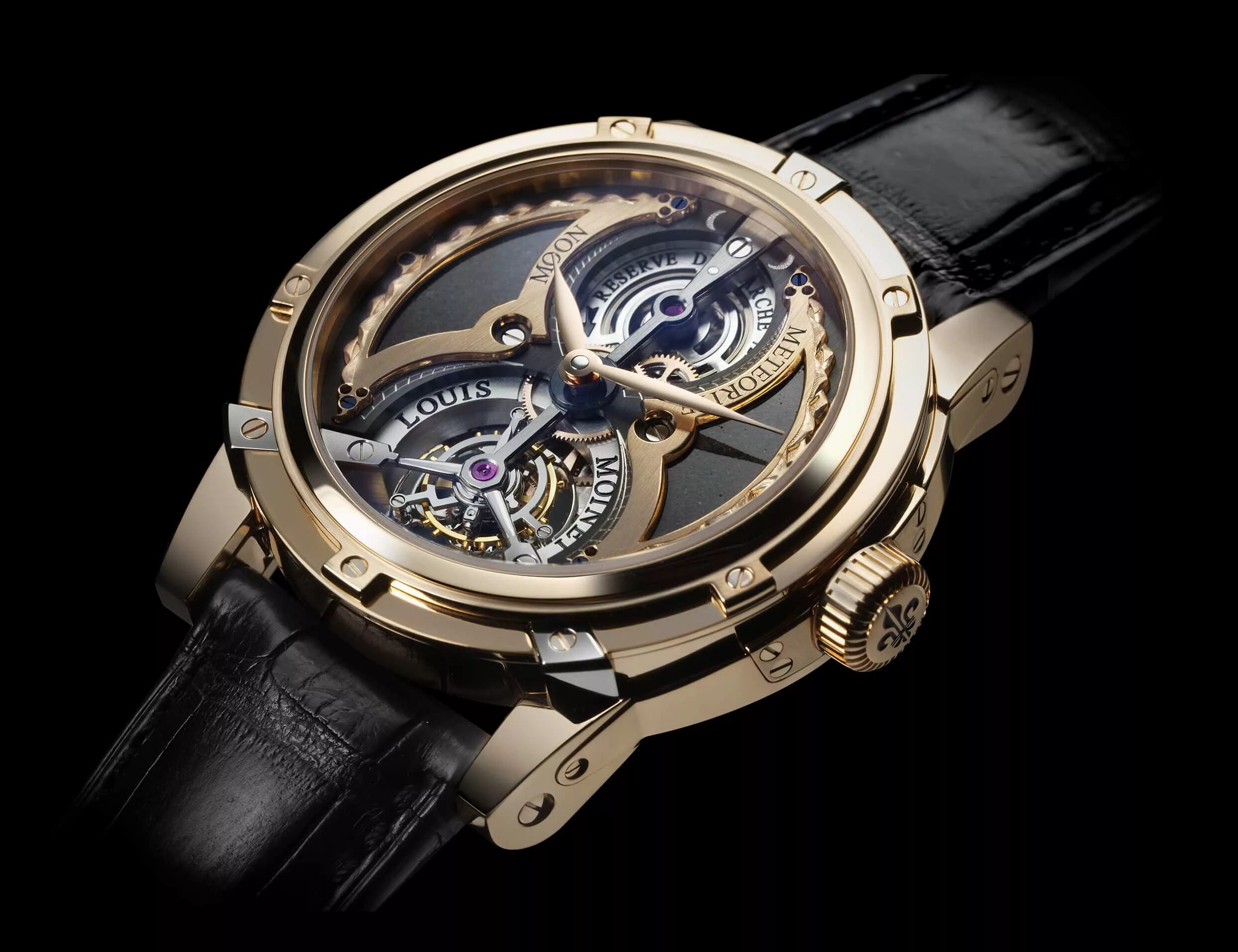 Часы дорогой фирмы. Часы Louis Moinet Meteoris. Часы Луи Шопар мужские. Louis Moinet Meteoris collection. Rolex Patek Philippe Hublot.