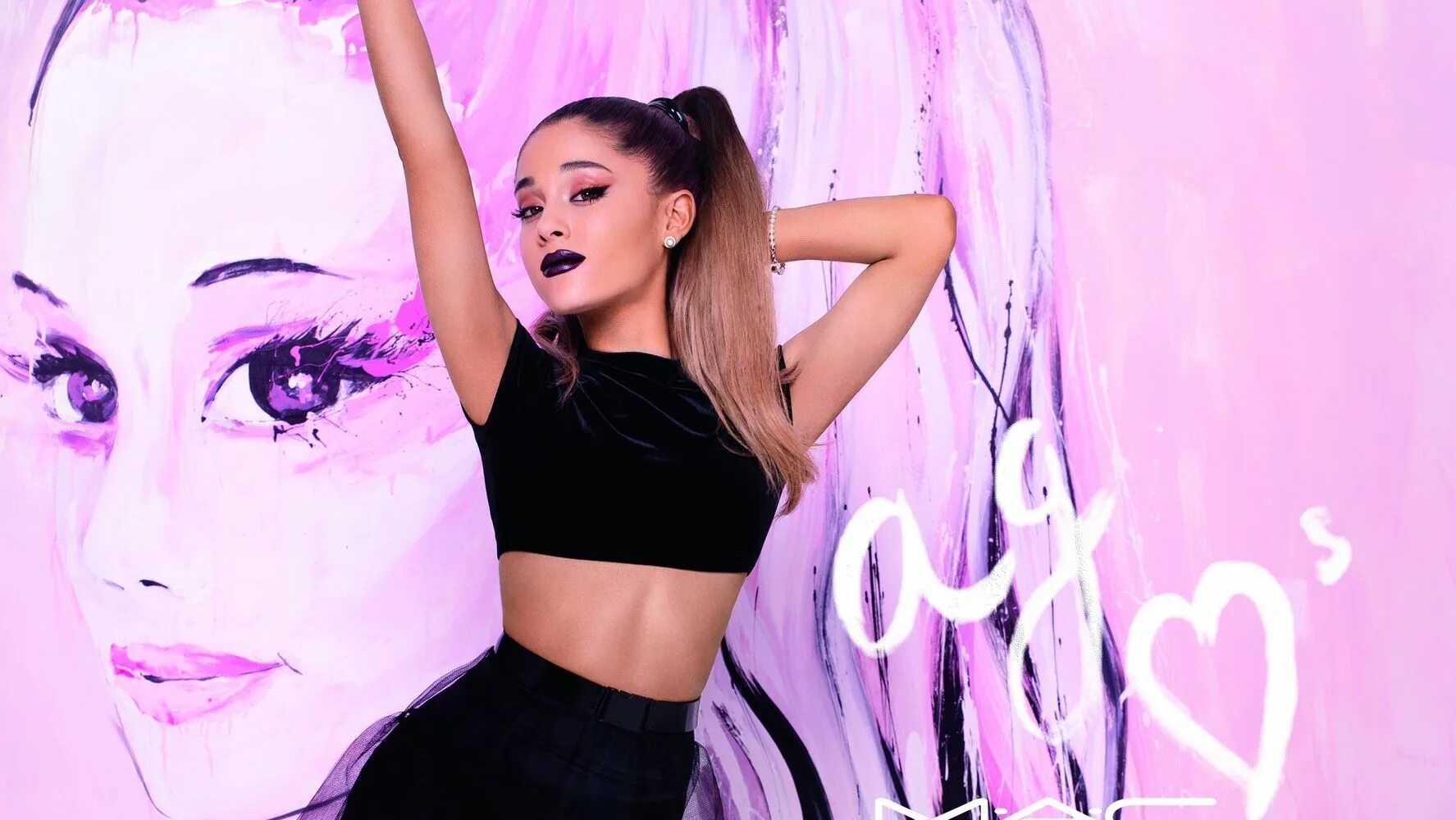 Step on up ariana. Mac ariana grande.