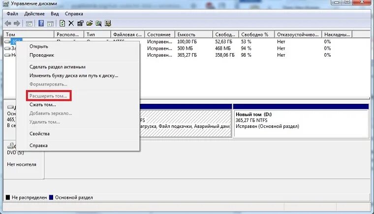 Нельзя расширить том. Расширить том диска. Как расширить том. Расширить том не активно. Перераспределить место на дисках Windows 7.
