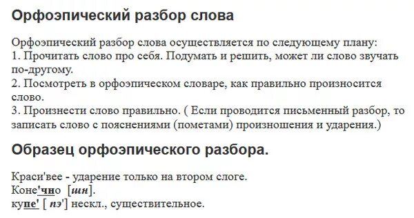 Набирает разбор. Как делать орфоэпический разбор слова 6 класс. Орфоэпический анализ. Орфоэпический анализ слова. Орфоэпический разбор текста.