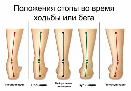 Правильная работа стопы