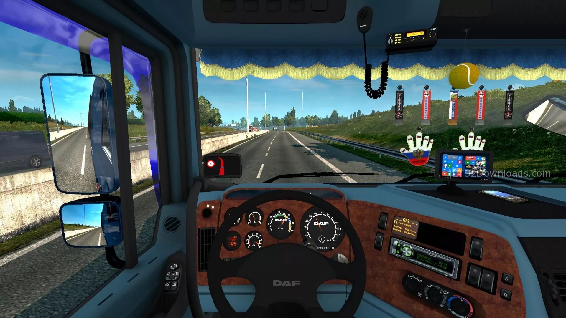 Версия 1 46. Даф 95 XF етс 2. DAF XF 95 ETS 2. DAF XF 95 салон. Даф 95 XF етс 2 салон.