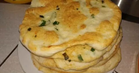Лепешки с луком