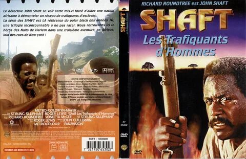 Jaquette DVD de Shaft Les trafiquants d'hommes - Cinéma Passion